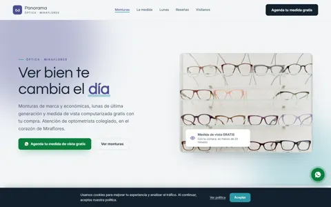 Hero of Óptica Panorama, a optician - demonstration piece.