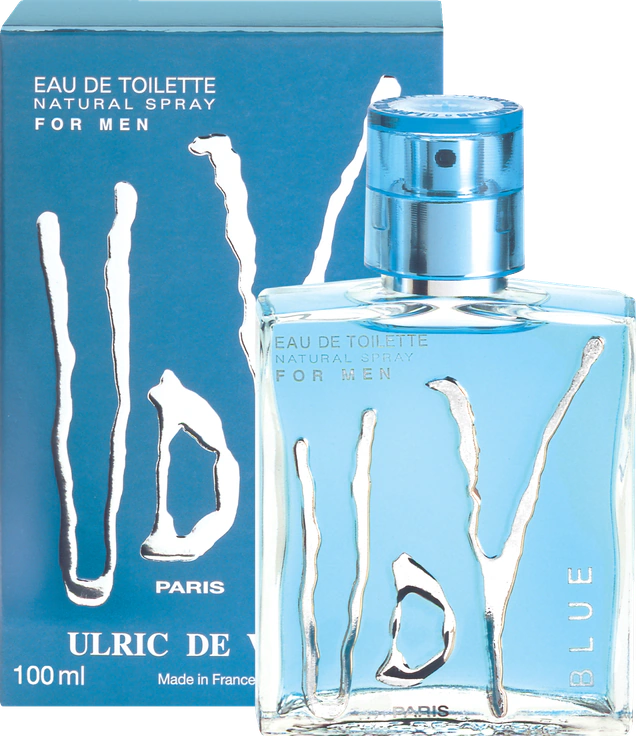 UDV Blue bottle and box