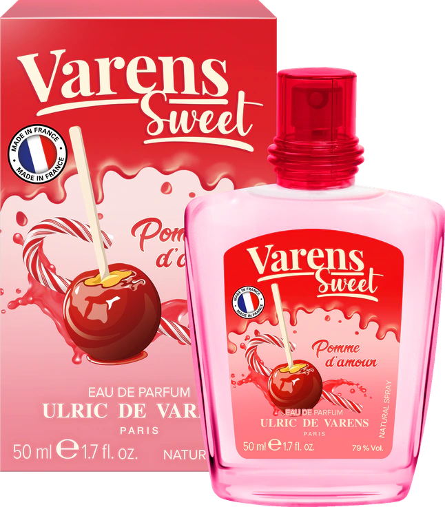Varens Sweet Pomme d'Amour bottle and box