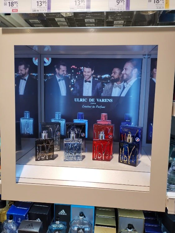 UDV For Men illuminated case, Germany