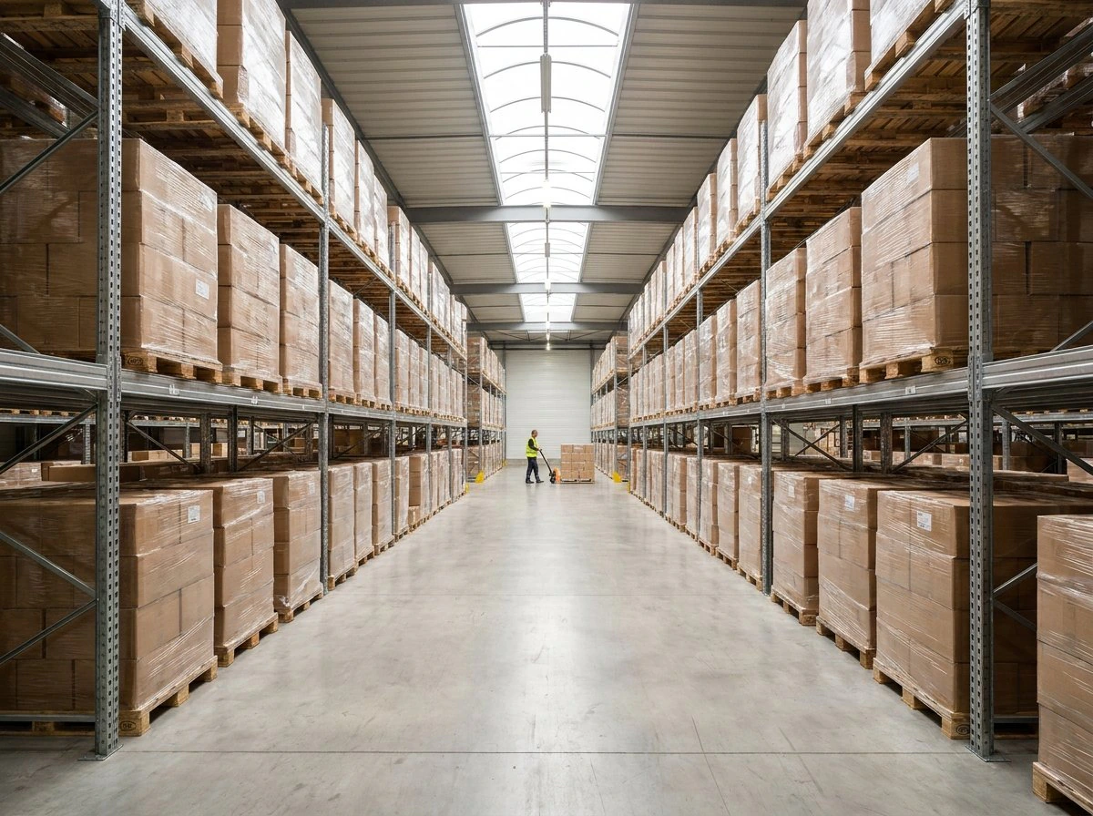 Logistics warehouse in Bernay, Normandy